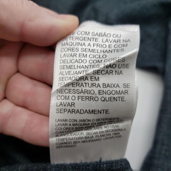 Philipp Plein Homme Shirt Mens Medium Gray Long Sleeve Button Up Textured Casual - Picture 7 of 10